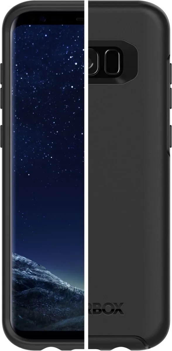 OtterBox Symmetry Back Case 77-54660 - Samsung Galaxy S8+ - Zwart - afbeelding 6 van 6