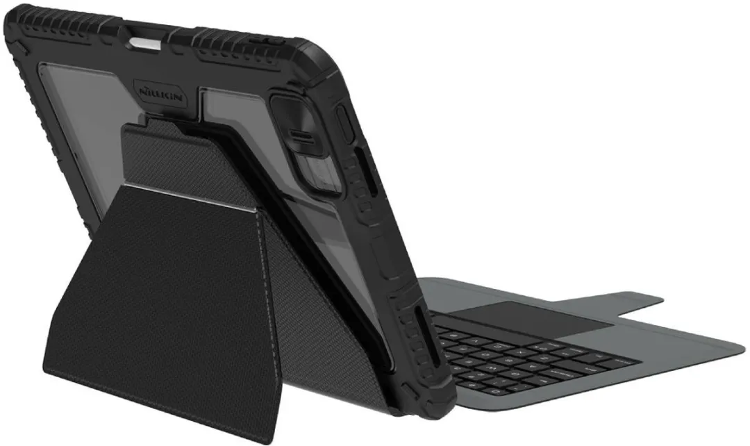 Nillkin Bumper Link Toetsenbordhoes iPad 10.9" 2022 - Zwart