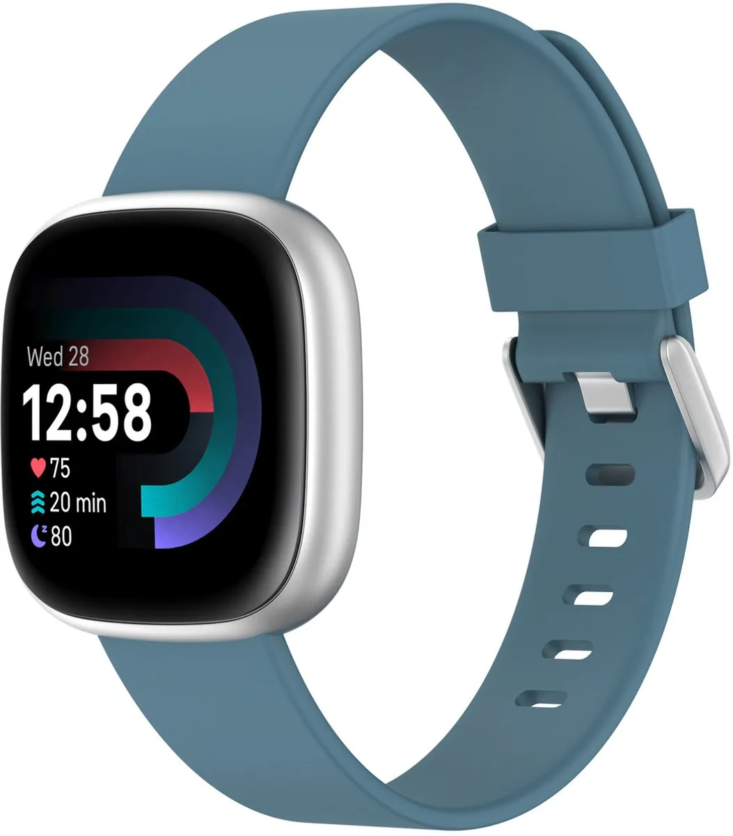 Imoshion Siliconen Bandje Fitbit Versa - Blauw