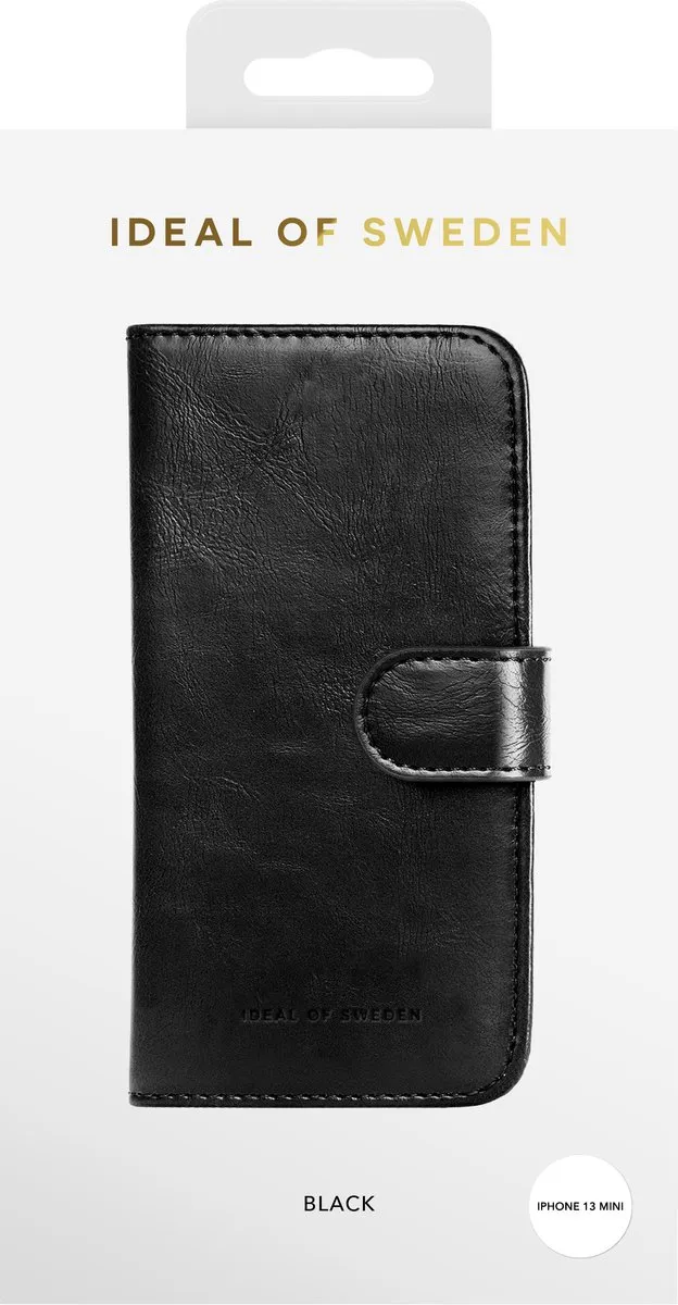 iDeal of Sweden Magnet Wallet+ iPhone 13 Mini IDMWP-I2154-01 - Zwart - afbeelding 2 van 6