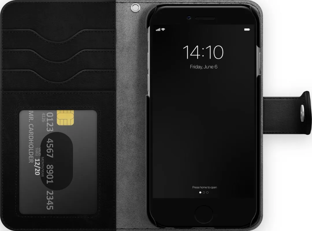 iDeal of Sweden Magnet Wallet+ iPhone 13 Mini IDMWP-I2154-01 - Zwart - afbeelding 6 van 6