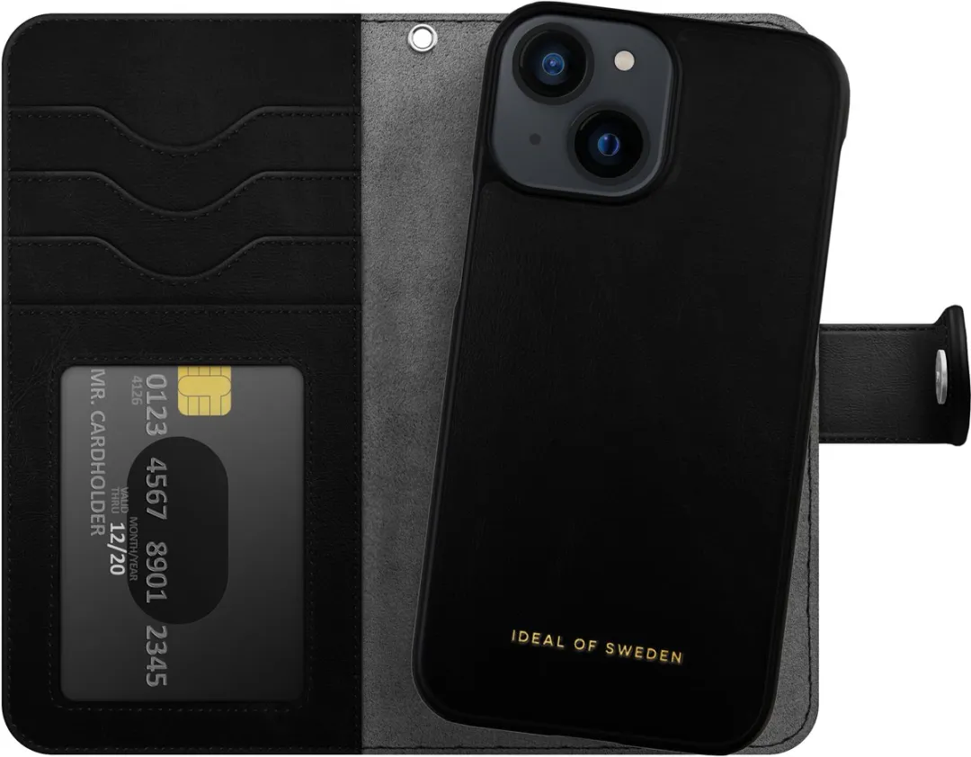 iDeal of Sweden Magnet Wallet+ iPhone 13 Mini IDMWP-I2154-01 - Zwart - afbeelding 4 van 6