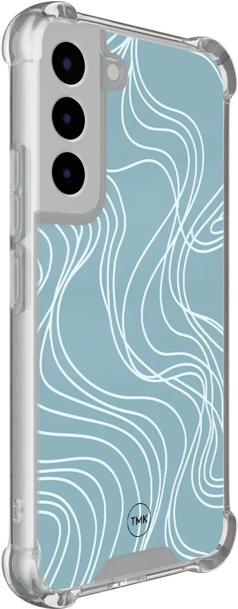 Casevibes Shockproof Hoesje Samsung Galaxy S22 - Blauw - S/S22/S/022