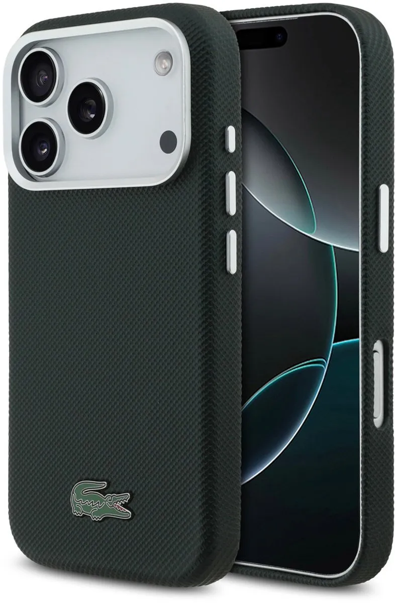 Lacoste MagSafe Hoesje iPhone 17 Pro RA247UME - Estragon Groen