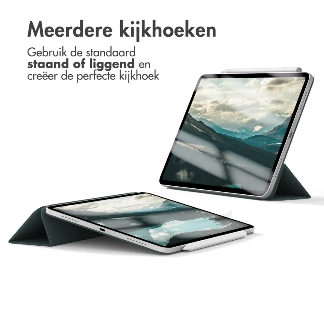Imoshion Tablethoes SH00065808 - Apple iPad Air 11" - Magnetisch - Donkergroen