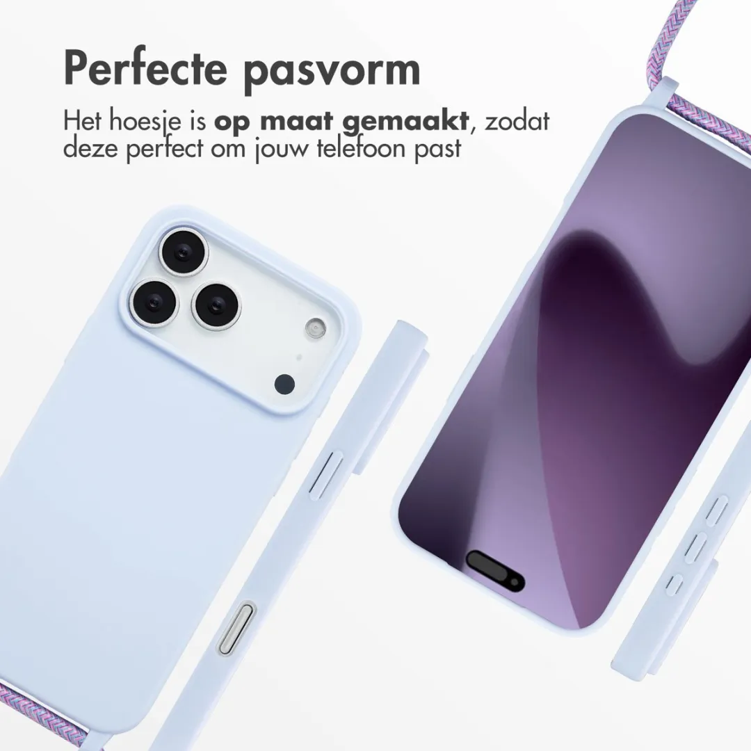 Imoshion iPhone 17 Pro Max Siliconen Hoesje - Paars