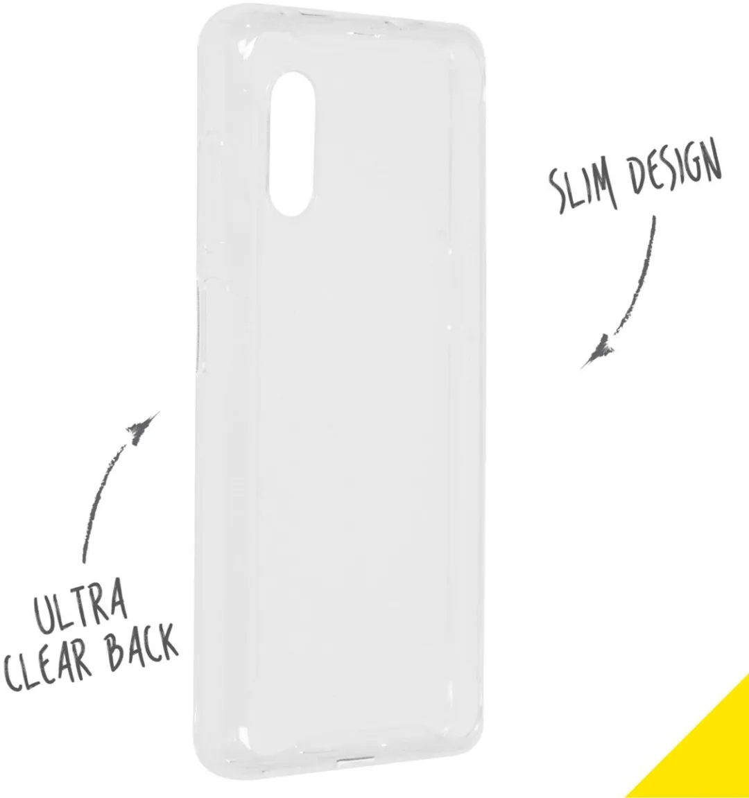 Accezz Hoesje Samsung Galaxy Xcover Pro - Transparant