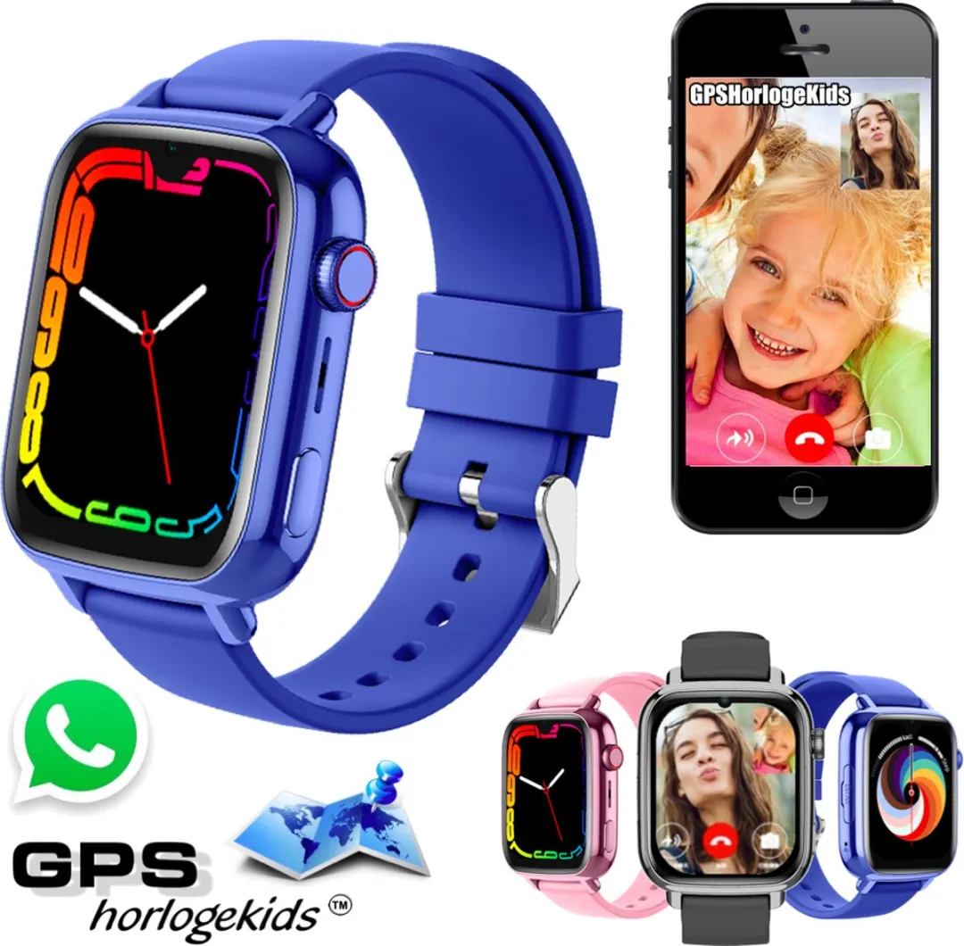 GPSHorlogeKids Flux Blauw Smartwatch