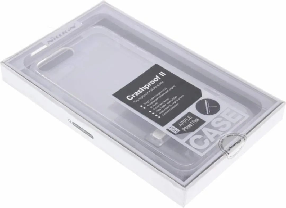 Nillkin Crashproof II iPhone 7 Plus TPU Hoes - Transparant - afbeelding 6 van 6