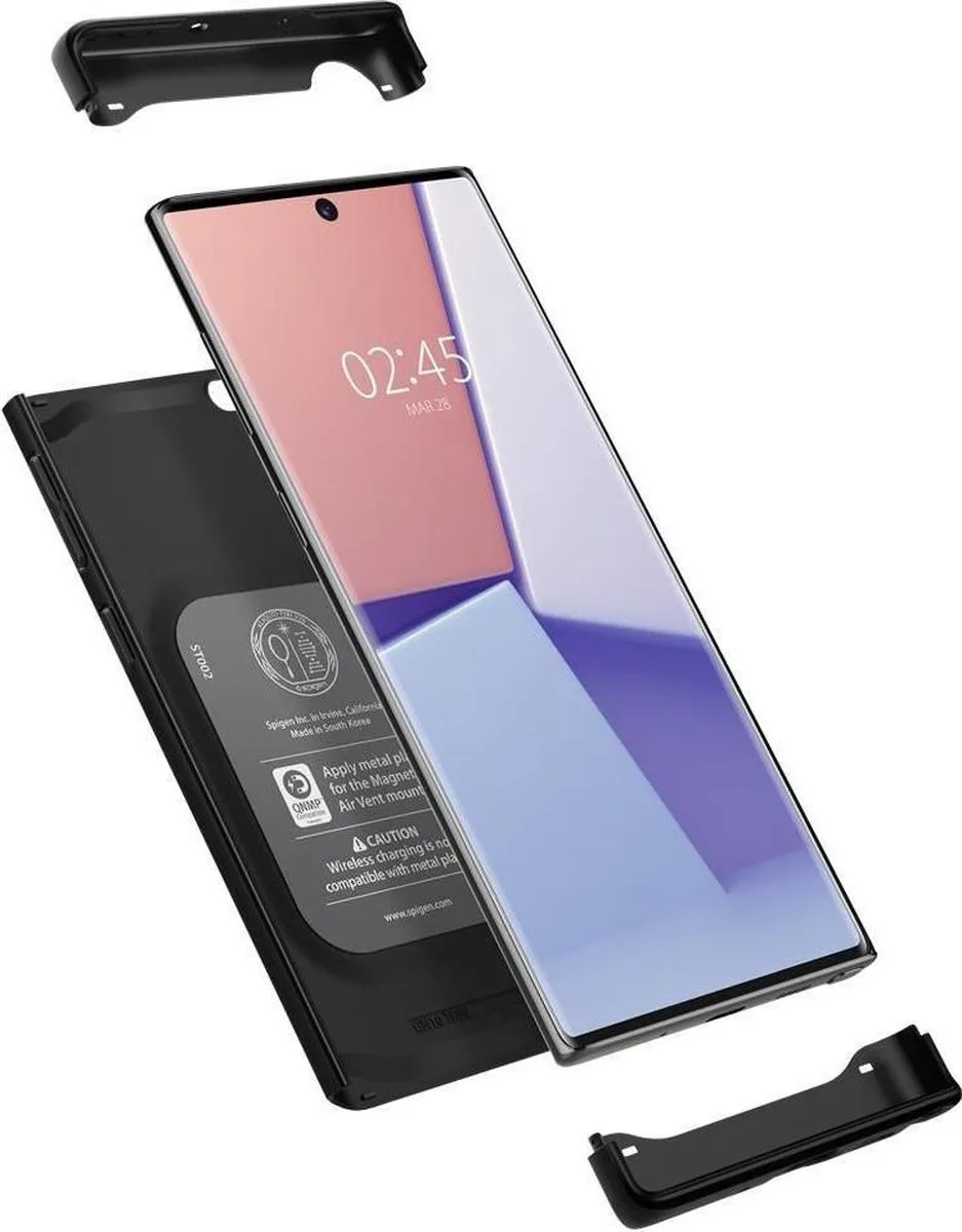 Spigen Thin Fit Classic 628CS27369 Hoesje - Samsung Galaxy Note 10 - Zwart