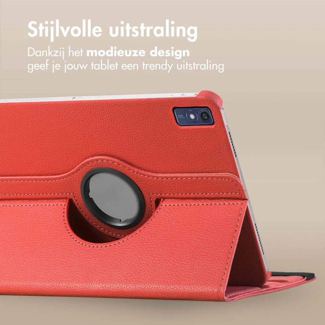 Imoshion SH00067819 Tablethoes Lenovo Tab P12 - 360° Bookcase - Rood