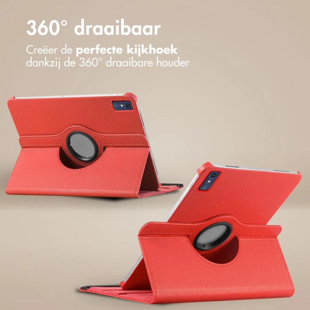 Imoshion SH00067819 Tablethoes Lenovo Tab P12 - 360° Bookcase - Rood