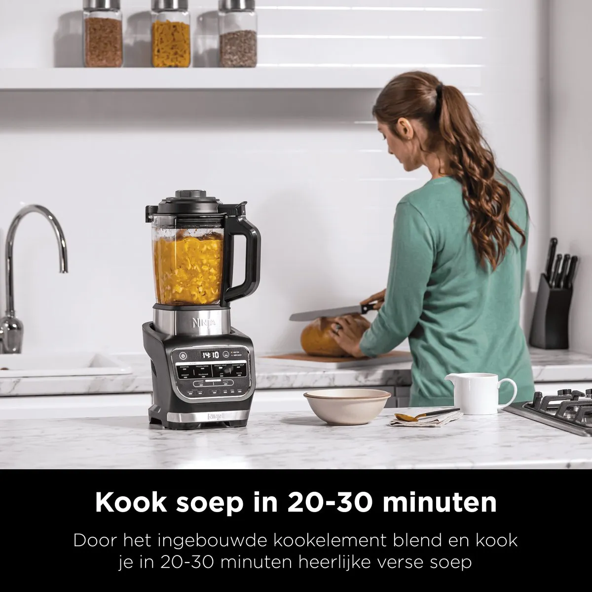 Ninja Foodi HB150EU Soepmaker & Blender 1,7L - 1000W - 10 Programma's
