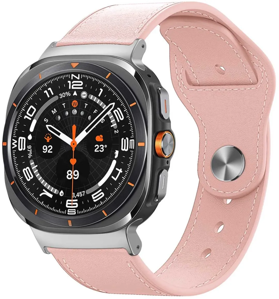 Imoshion Lederen Bandje Samsung Galaxy Watch Ultra
