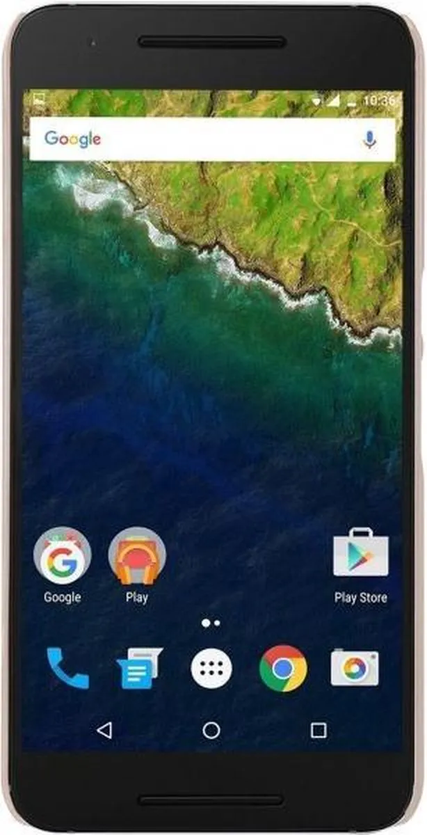 Nillkin Super Frosted Shield Backcover Nexus 6P - Goud - afbeelding 2 van 6
