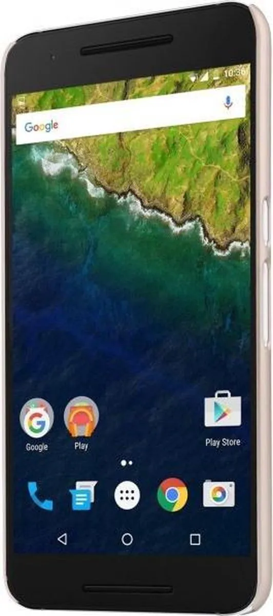 Nillkin Super Frosted Shield Backcover Nexus 6P - Goud - afbeelding 4 van 6