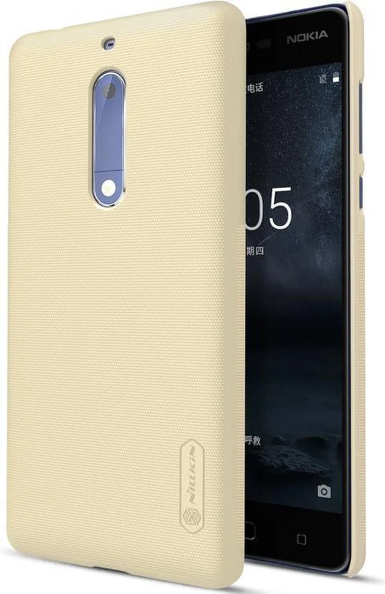 Nillkin Frosted Shield Hoes Nokia 5 - Goud