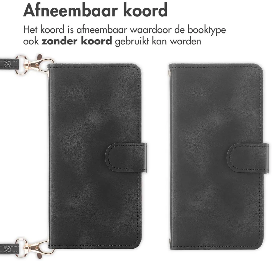 Imoshion Bookcase Hoesje Samsung Galaxy A55 - 3 Pasjes - Zwart