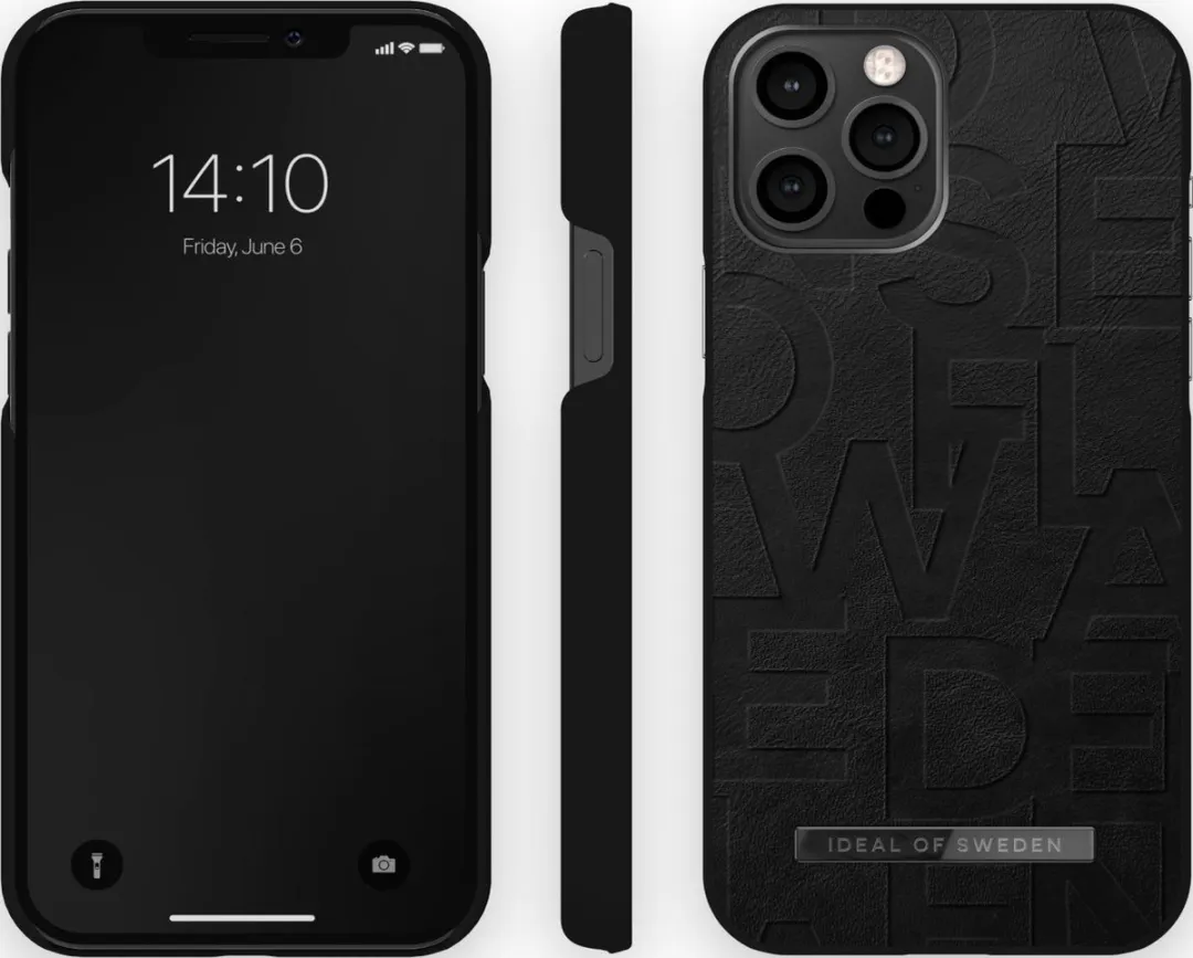 iDeal of Sweden Atelier iPhone 12 Pro Max Hoes - IDEAL Black