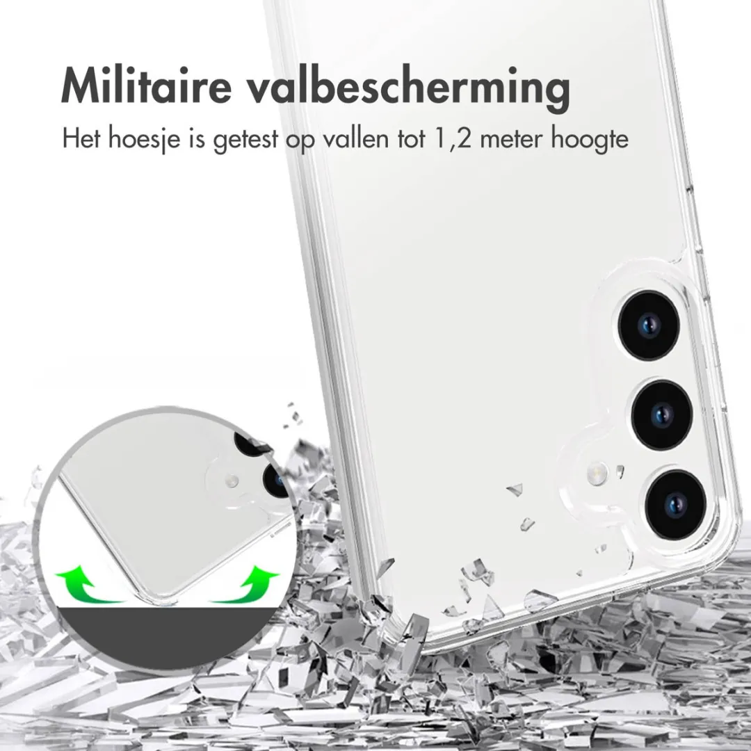 Accezz Xtreme Impact Backcover 2.0 voor Samsung Galaxy S24 - Transparant