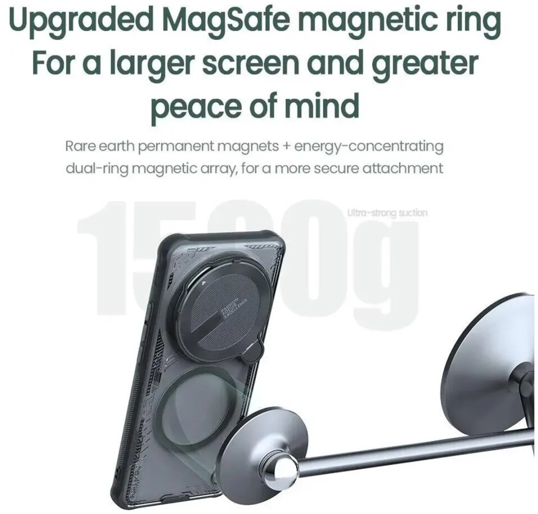 Nillkin IceBlade Prop Xiaomi 15 Ultra Hoesje - MagSafe/Qi2 - Zwart