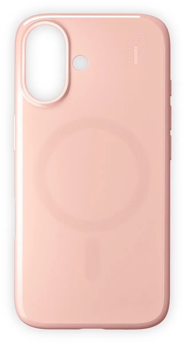 iDeal of Sweden iPhone 16 Slim Case MagSafe Glossy Blush Pink - IDSLCMS-I2461-585
