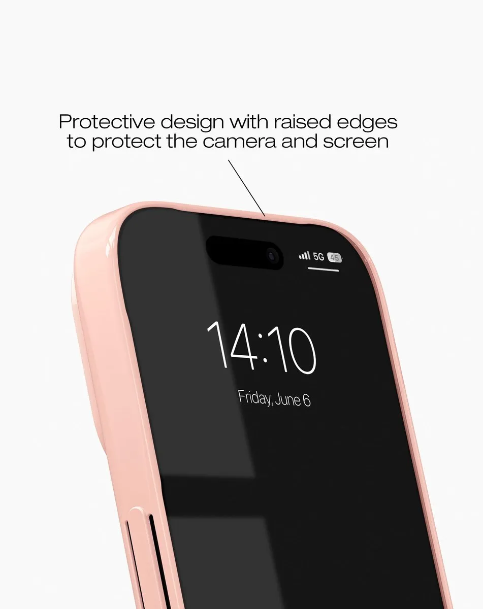 iDeal of Sweden iPhone 16 Slim Case MagSafe Glossy Blush Pink - IDSLCMS-I2461-585