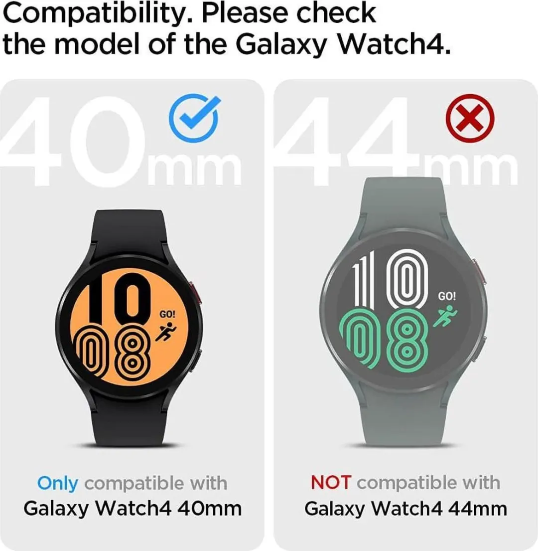 Spigen Ultra Hybrid Case Samsung Galaxy Watch 4 40mm - Transparant