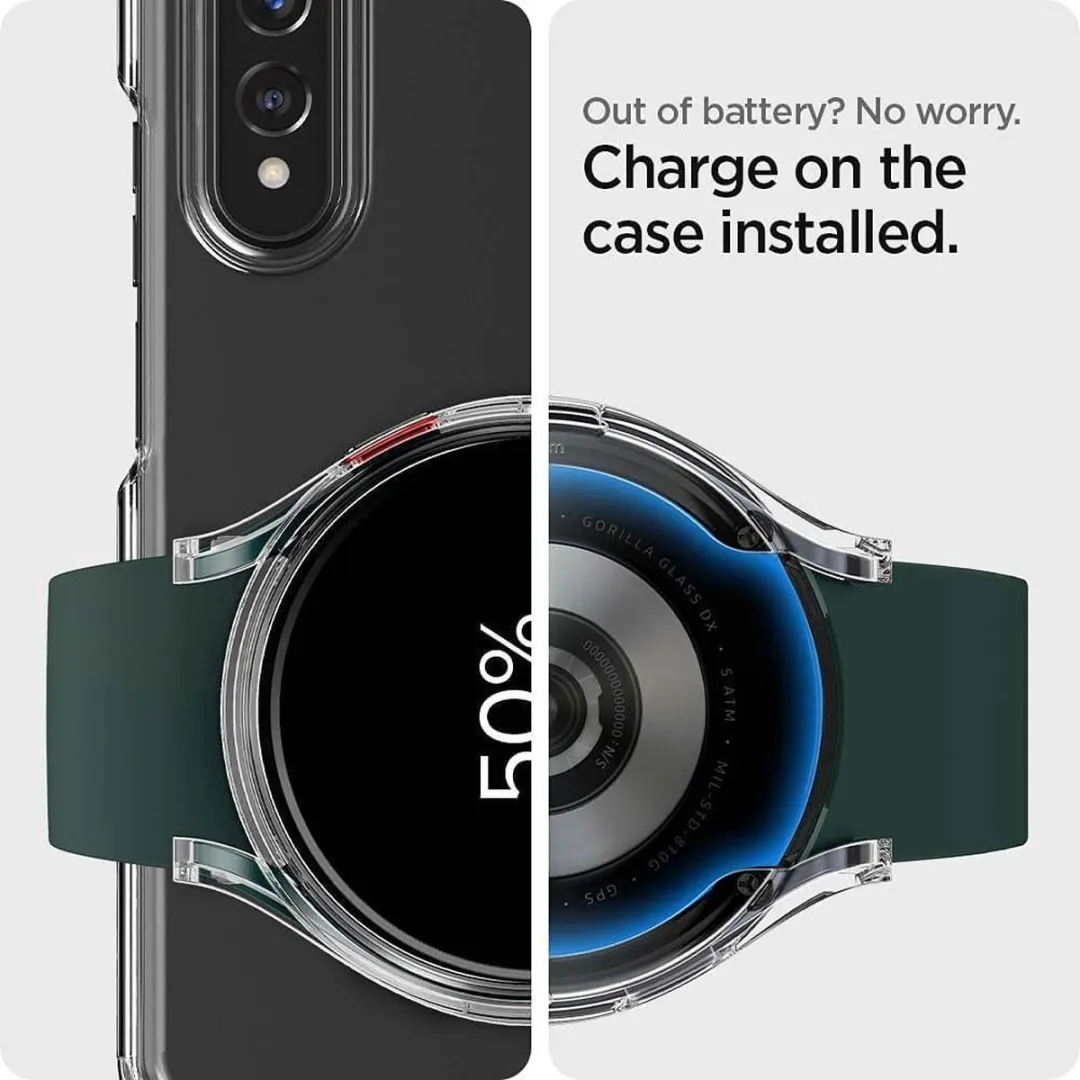 Spigen Ultra Hybrid Case Samsung Galaxy Watch 4 40mm - Transparant