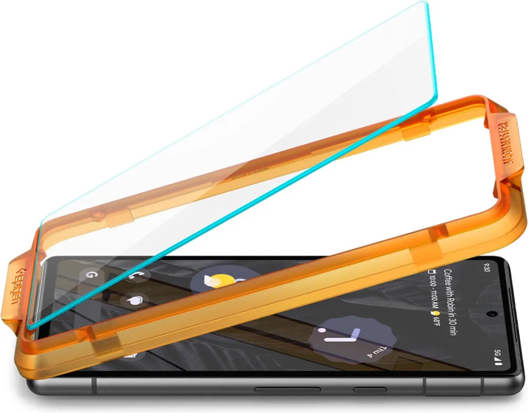 Spigen AlignMaster Full Cover Glas Google Pixel 7A - 2 Stuks