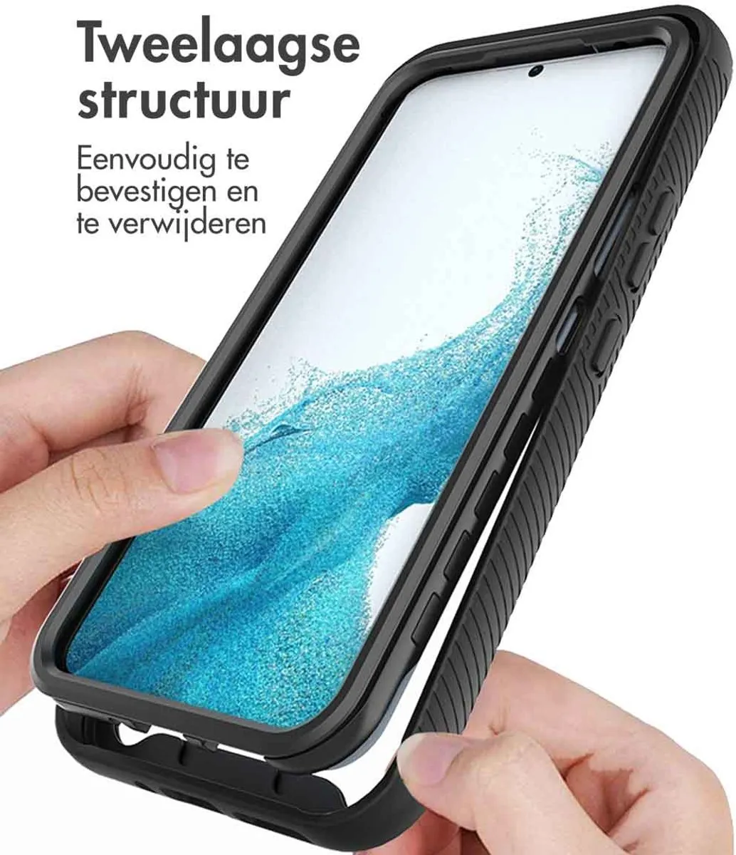 Imoshion Hoesje Samsung Galaxy A54 - 360° Beschermend - Zwart