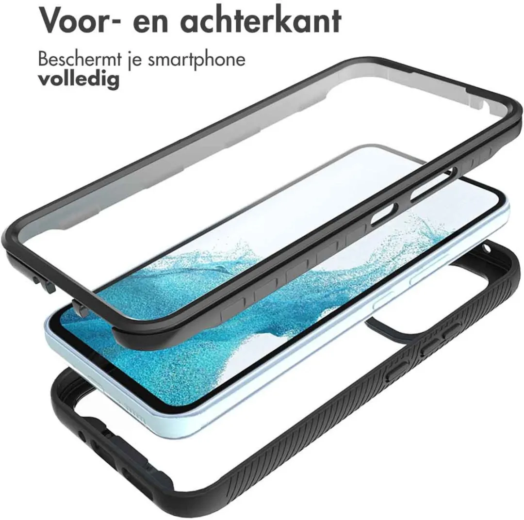 Imoshion Hoesje Samsung Galaxy A54 - 360° Beschermend - Zwart