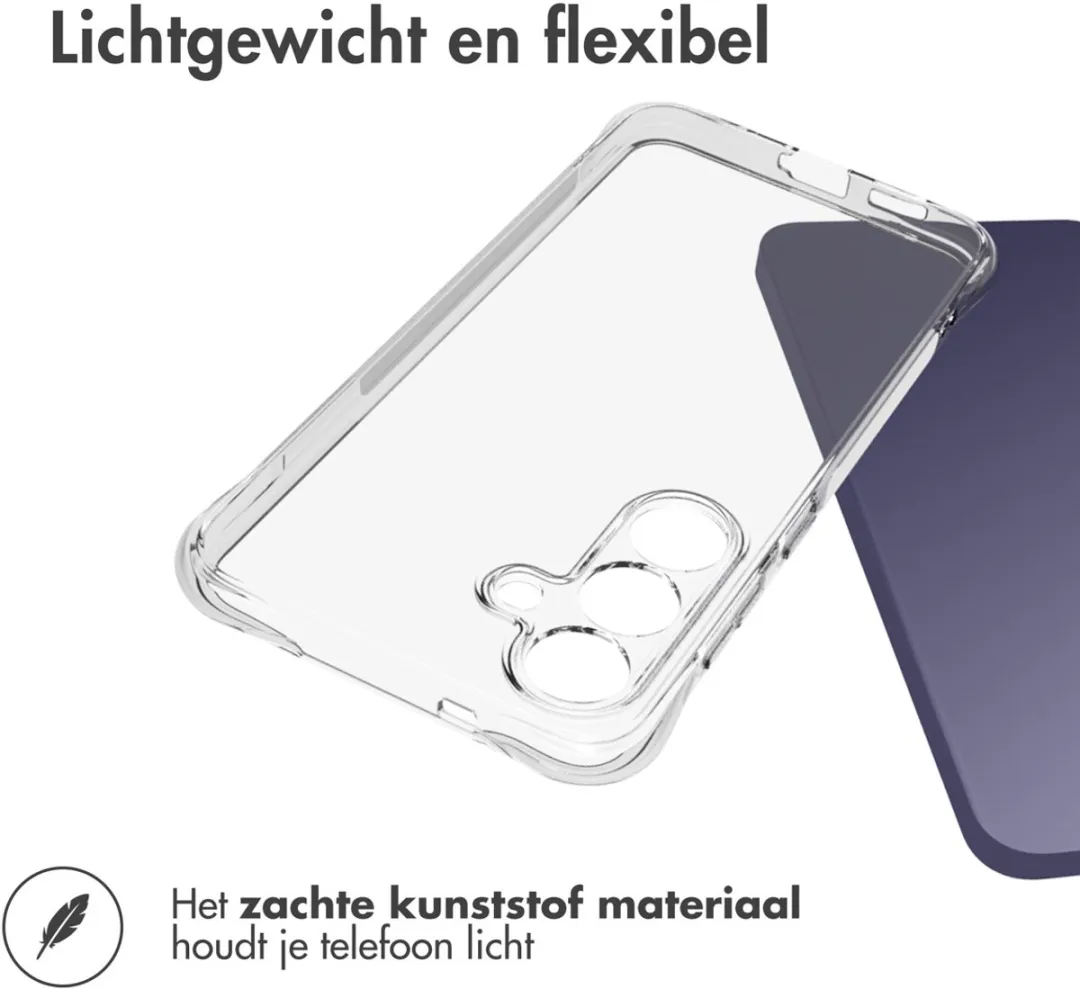 Imoshion Hoesje Samsung Galaxy S25 Plus - Transparant