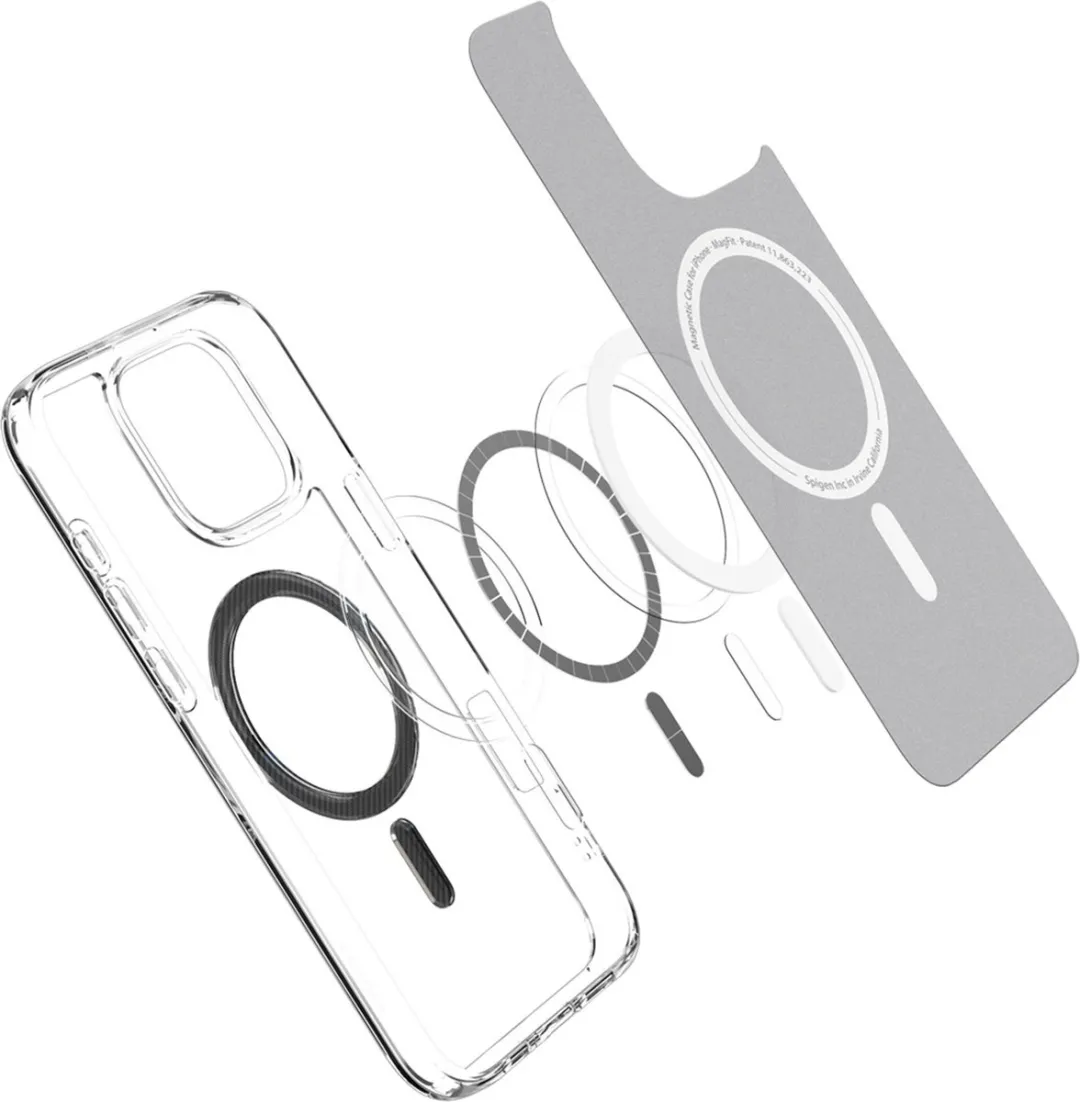 Spigen Ultra Hybrid MagSafe iPhone 16 Pro Hoesje - Carbon Fiber - 12162