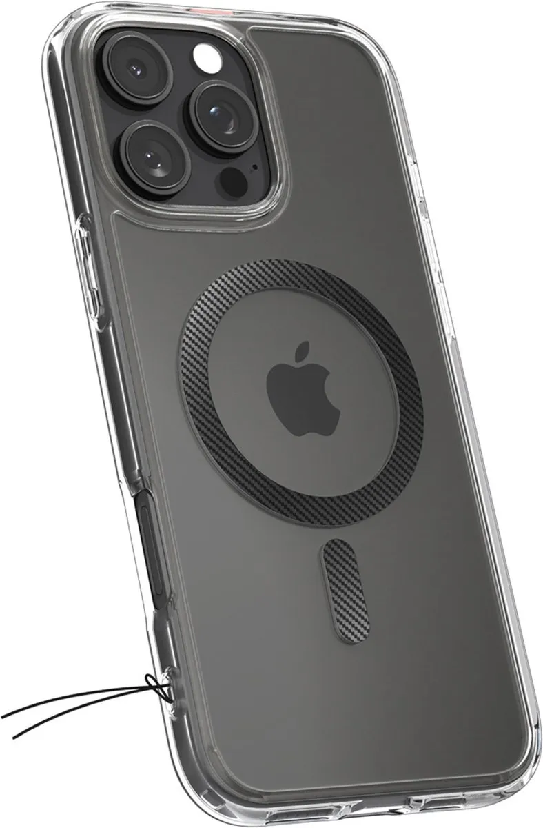 Spigen Ultra Hybrid MagSafe iPhone 16 Pro Hoesje - Carbon Fiber - 12162