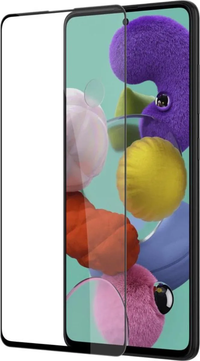 Nillkin Amazing CP+Pro Galaxy A51 Schermbeschermer - Zwart - afbeelding 6 van 6