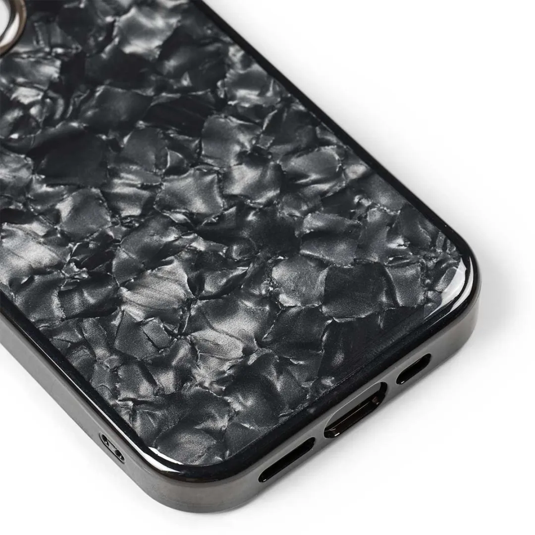 iDeal of Sweden Pearlized Case iPhone 15 Pro - Zwart