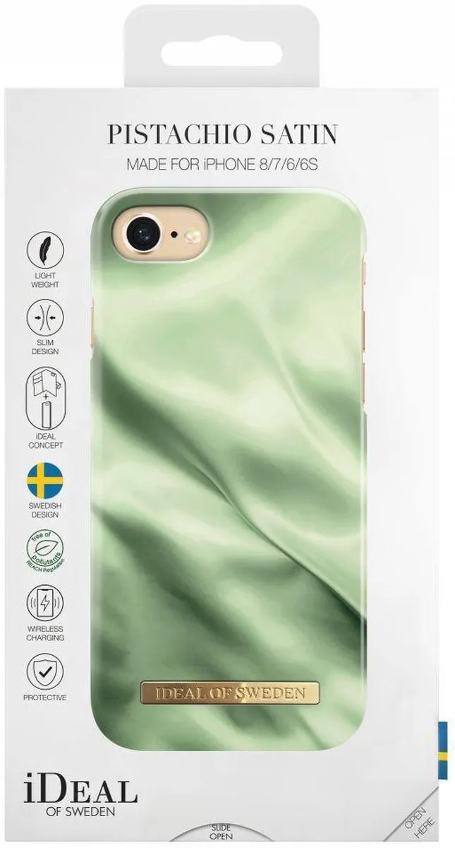iDeal of Sweden iPhone 6/6s Hoesje Pistachio Satin - IDFCSC19-I7-189