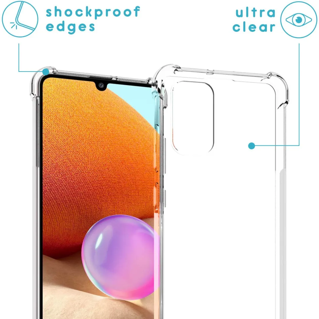 imosHion Hoesje Samsung Galaxy A32 4G - Rosé Goud