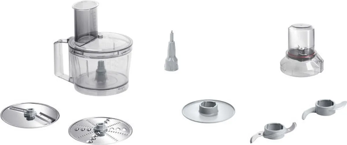 Bosch MultiTalent 3 Foodprocessor 800W - 4 Messen - Zwart/RVS