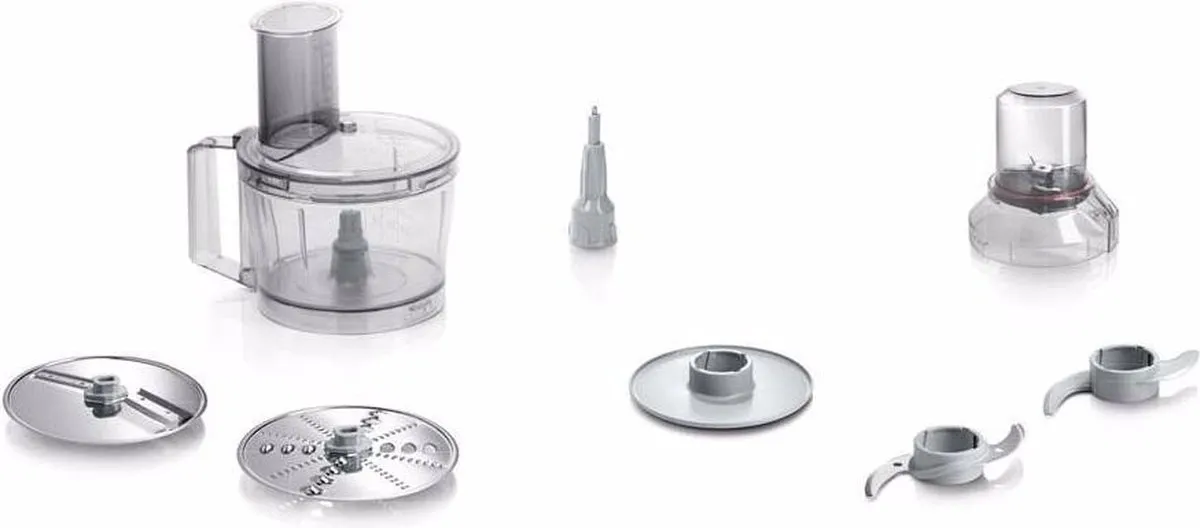 Bosch MultiTalent 3 Foodprocessor 800W - 4 Messen - Zwart/RVS