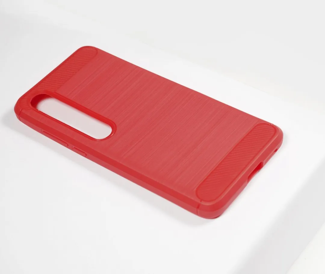 BMAX Carbon Soft Case Xiaomi Mi 10 - Rood