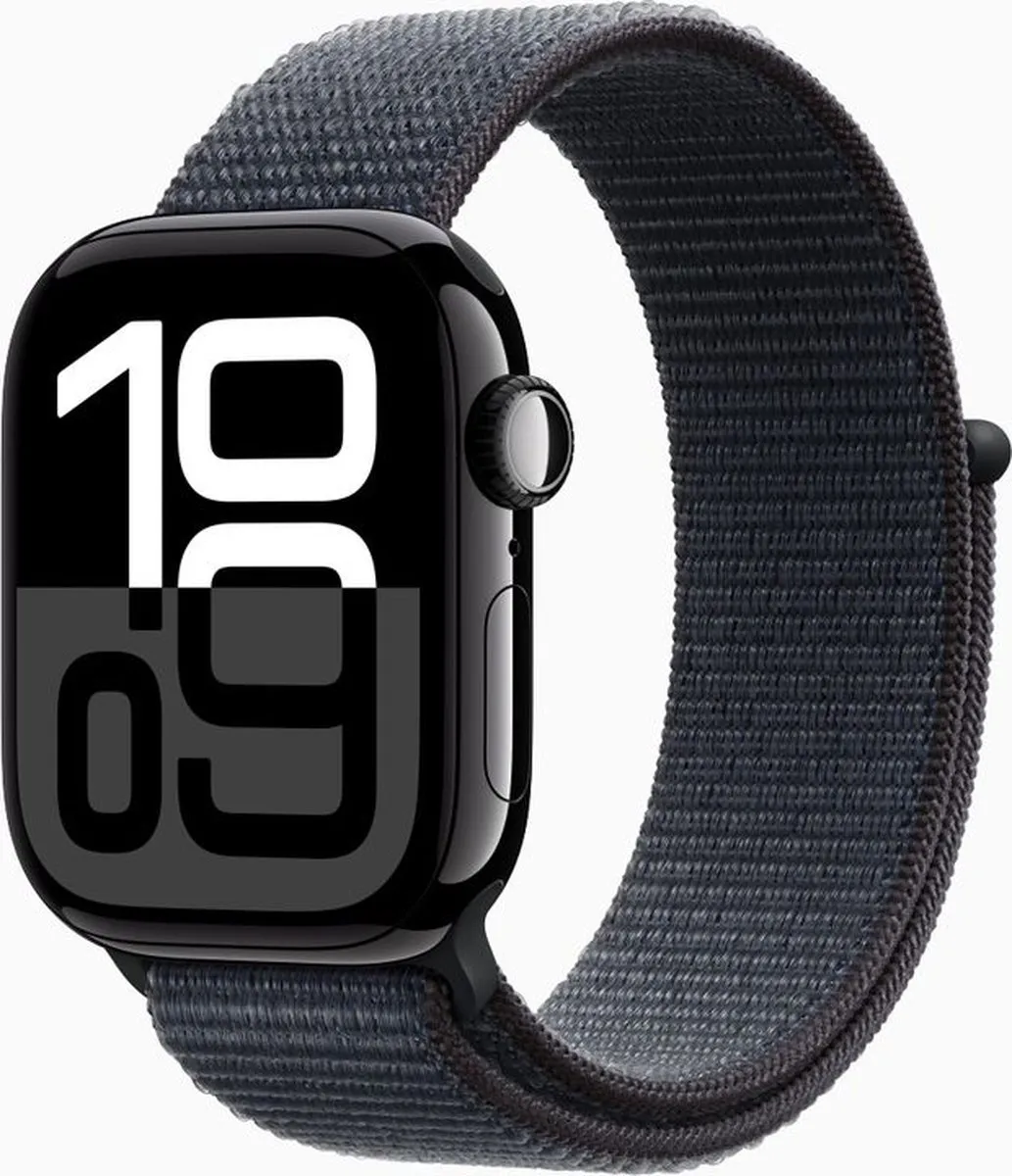 Apple Watch Series 10 42mm - Zwart Aluminium - 315mAh
