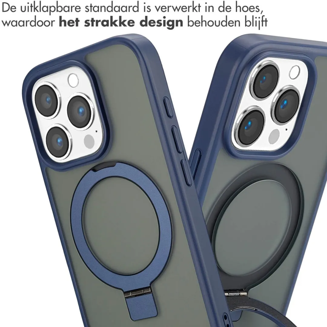 Accezz iPhone 16 Pro MagSafe Hoesje - Blauw