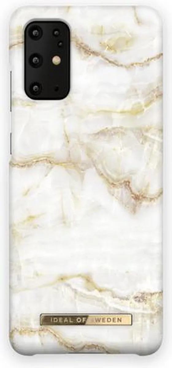 iDeal of Sweden Fashion Case Samsung Galaxy S20+ - Goud/Wit