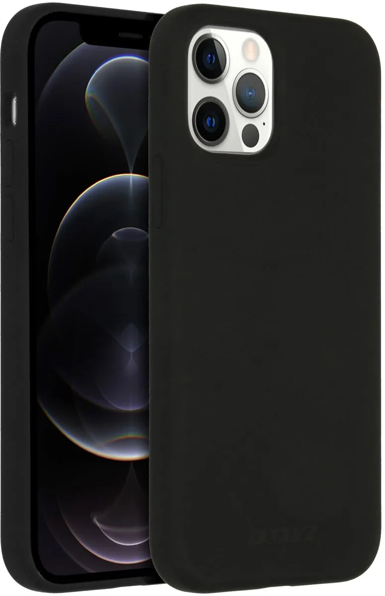 Accezz iPhone 12 Pro Hoesje - MagSafe Zwart