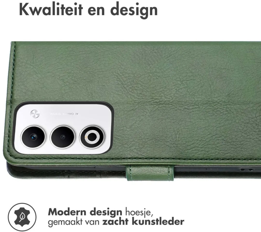 Imoshion Hoesje Oppo A5 5G - Groen - 3 Pasjes