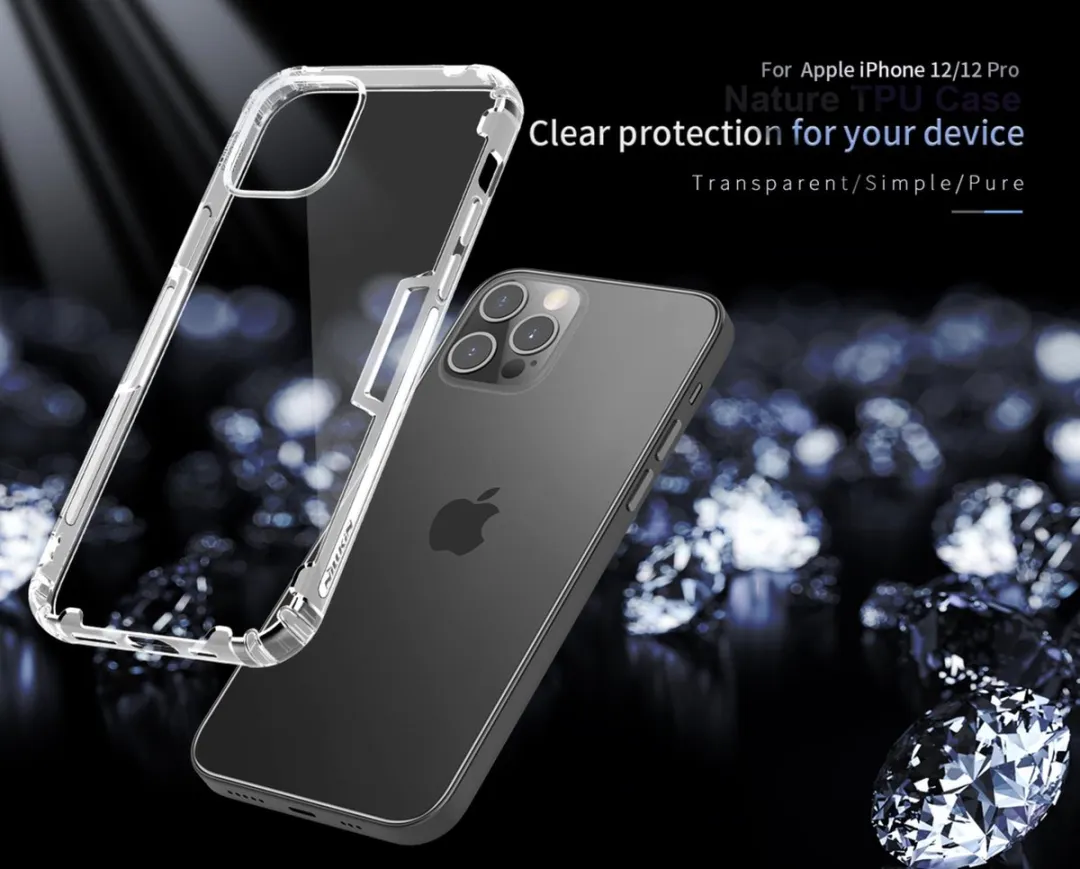 Nillkin iPhone 12 Mini Hoesje - Transparant