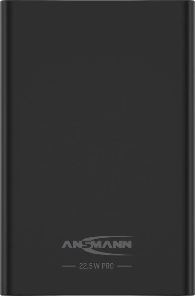 Ansmann PB222PD Powerbank 10000mAh - USB-A/USB-C - Zwart - afbeelding 6 van 6