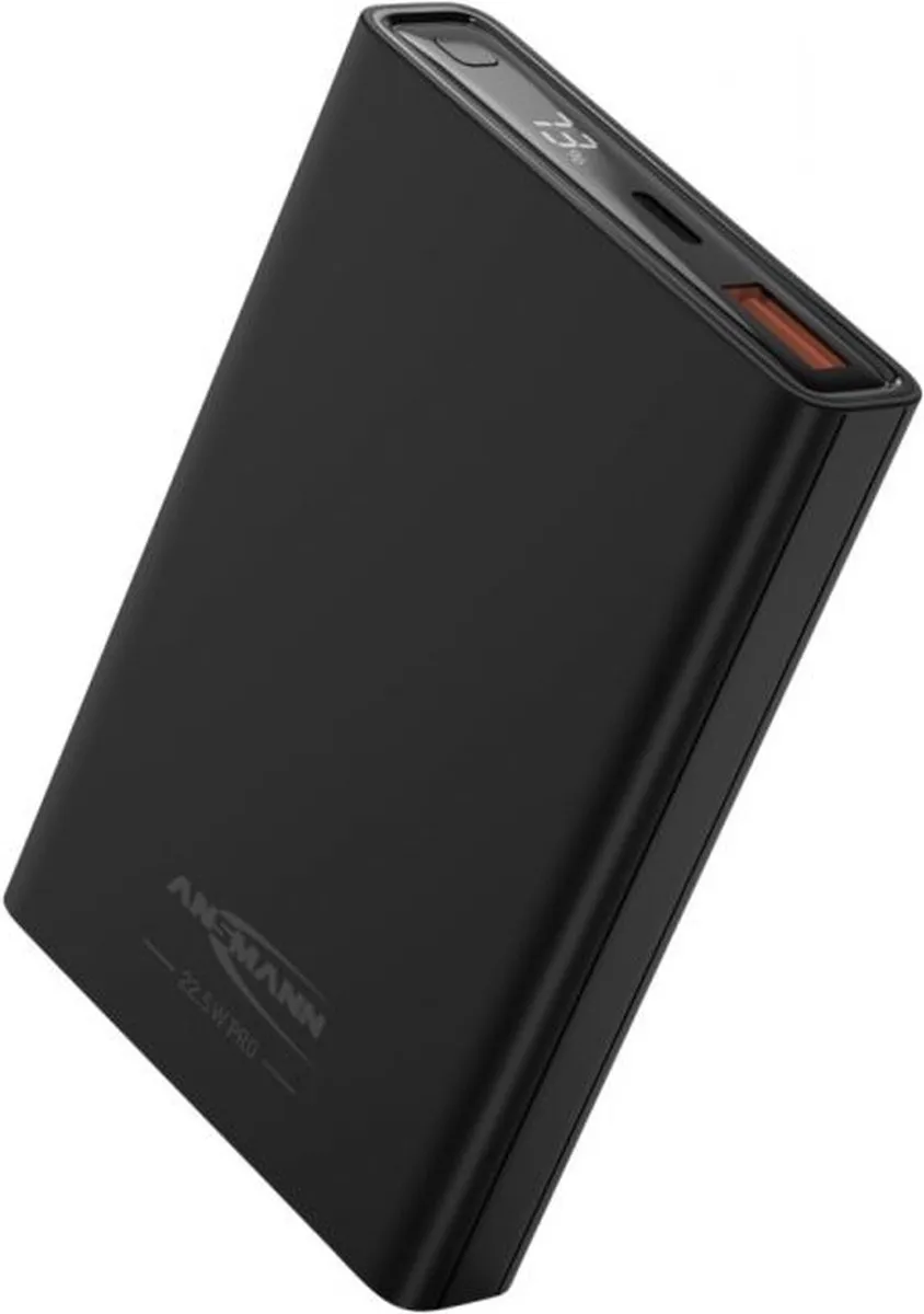 Ansmann PB222PD Powerbank 10000 mAh LiPo USB-A, USB-C Zwart